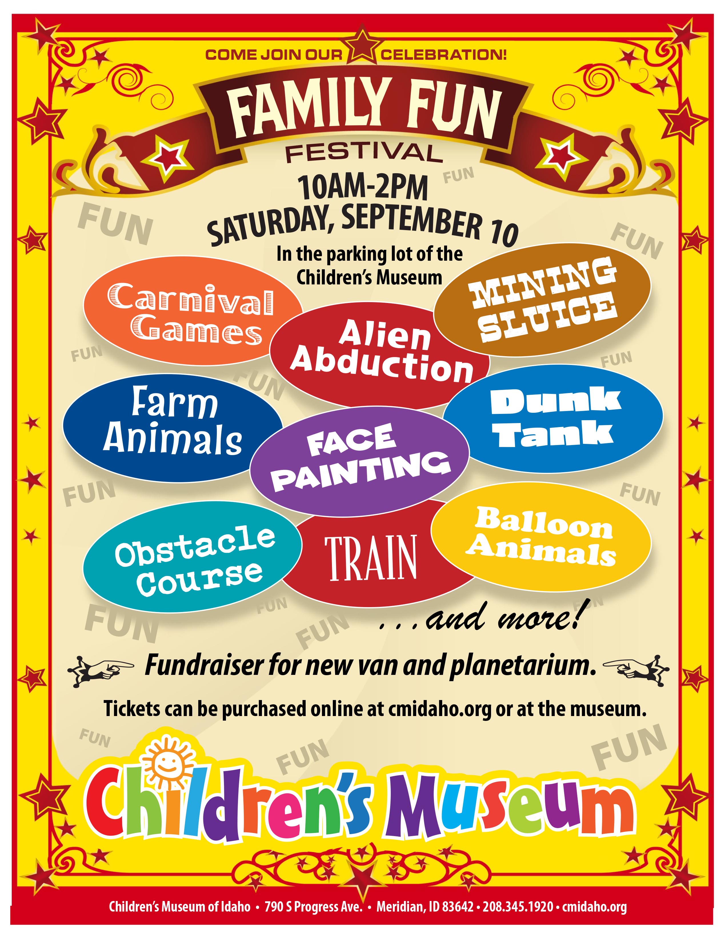 Family Fun Festival Children's Museum of Idaho